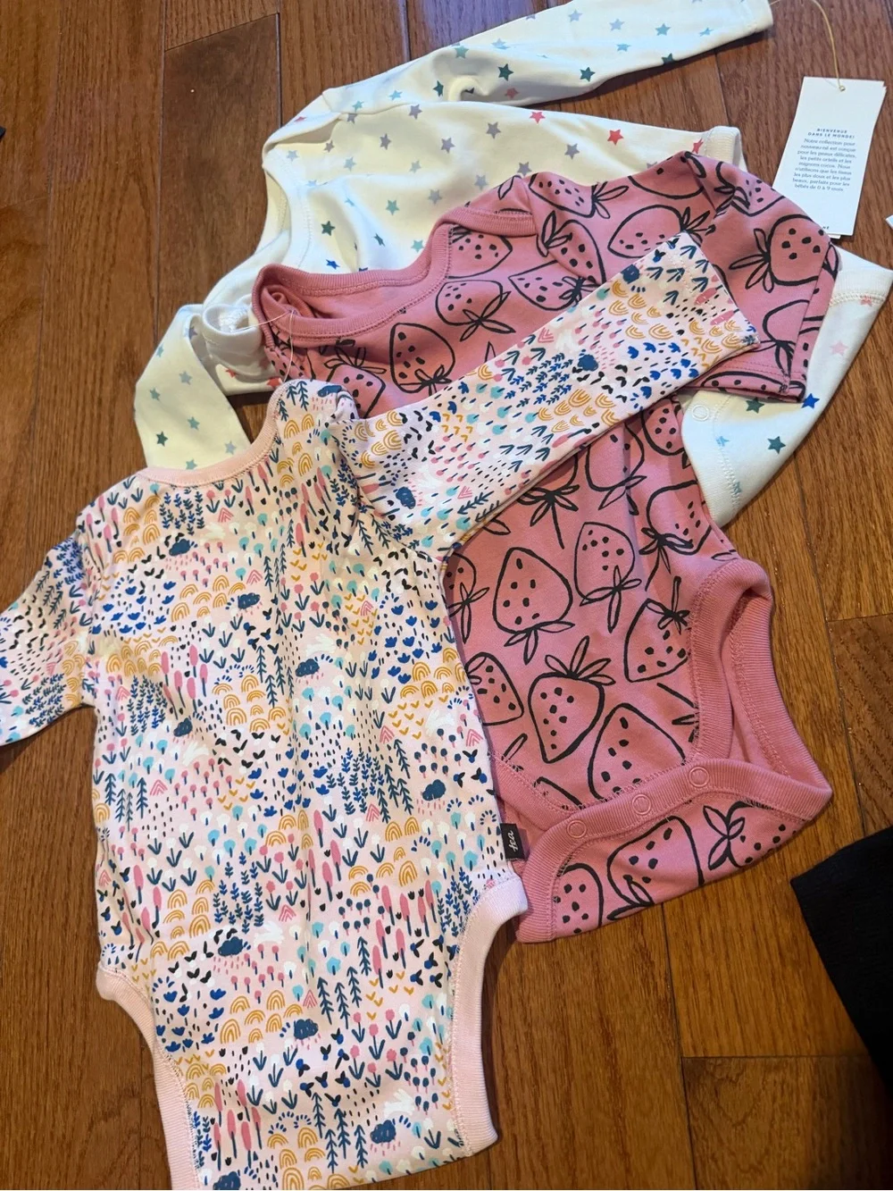 12 piece Mixed Baby Girls Pajama Bundle - onsie, dresses, Carter’s,Gerber, Tea